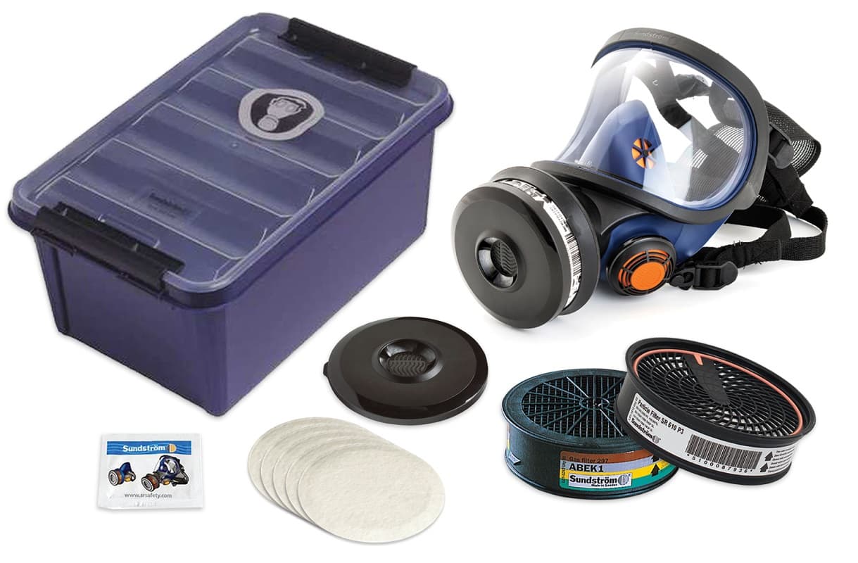 Sundstrom SR200 Full Face Respirator Kit