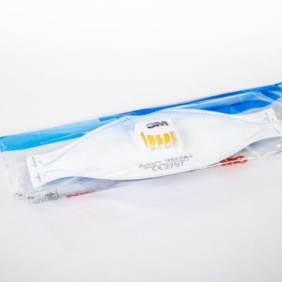 3M 9322A disposable respirator out of box