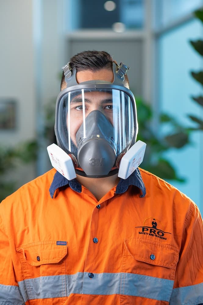 Face fit testing 3M 6000 series full face respirator