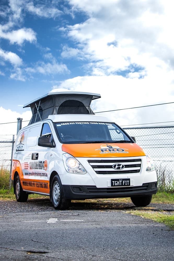 Pro Safety and Training face fit testing van