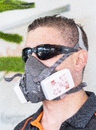 OHSA Fast Half Face Testing Reusable Respirators